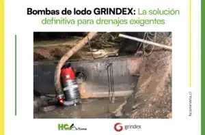 Las bombas GRINDEX son una solución eficiente para el drenaje en diversas industrias.