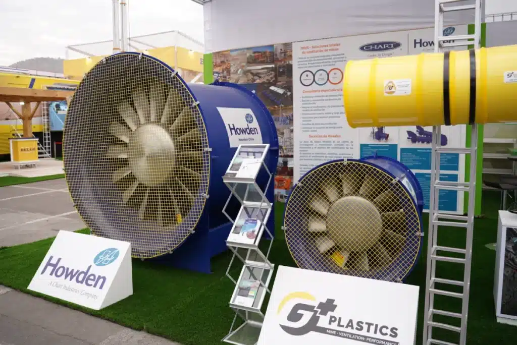 Stand de HCA en Expomin 2025.