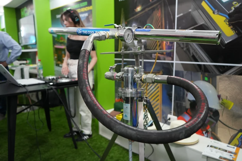 Cool Tube en expo feria minera.