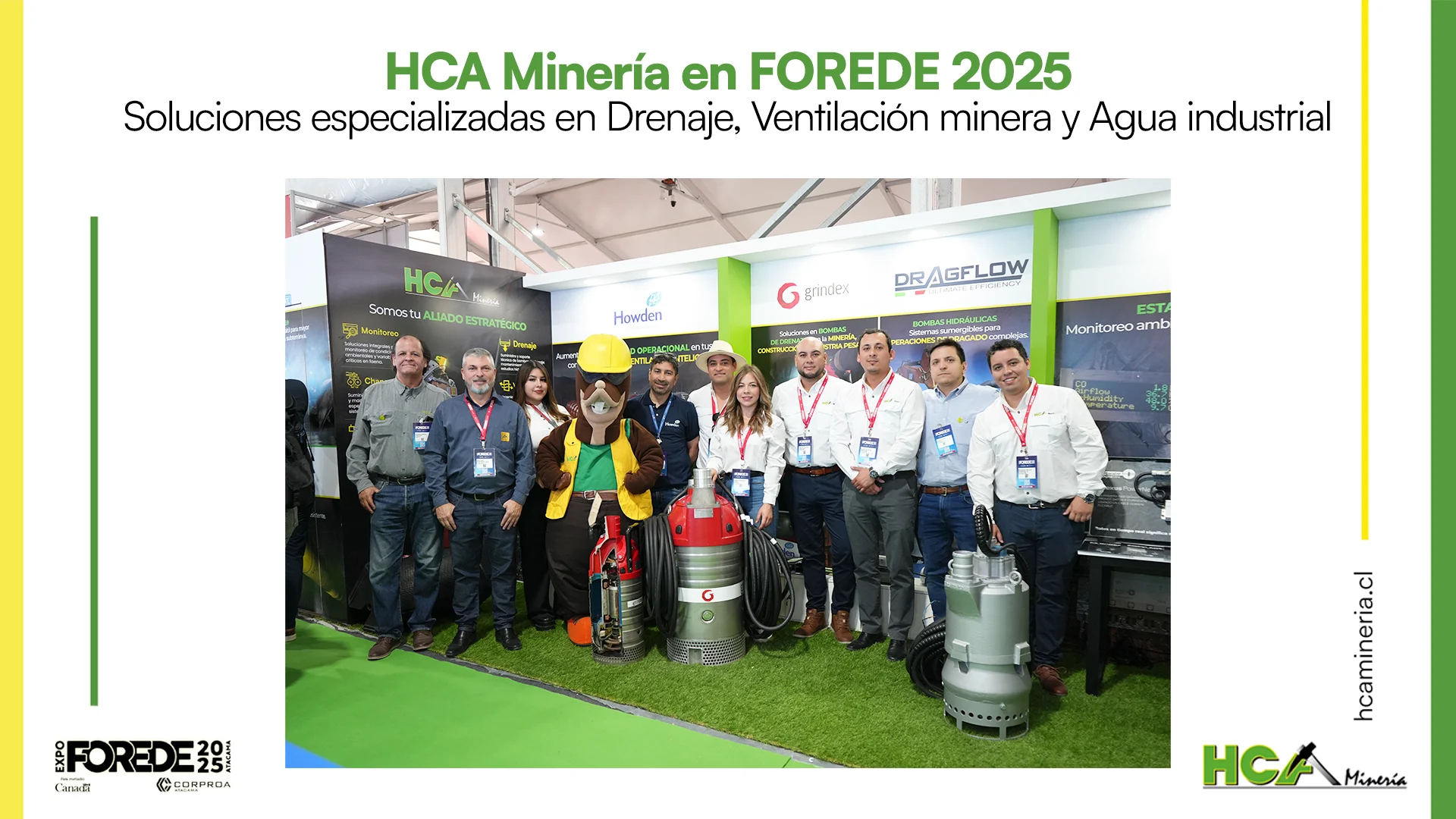 En HCA Minería, reafirmamos nuestro compromiso con el tejido productivo regional.