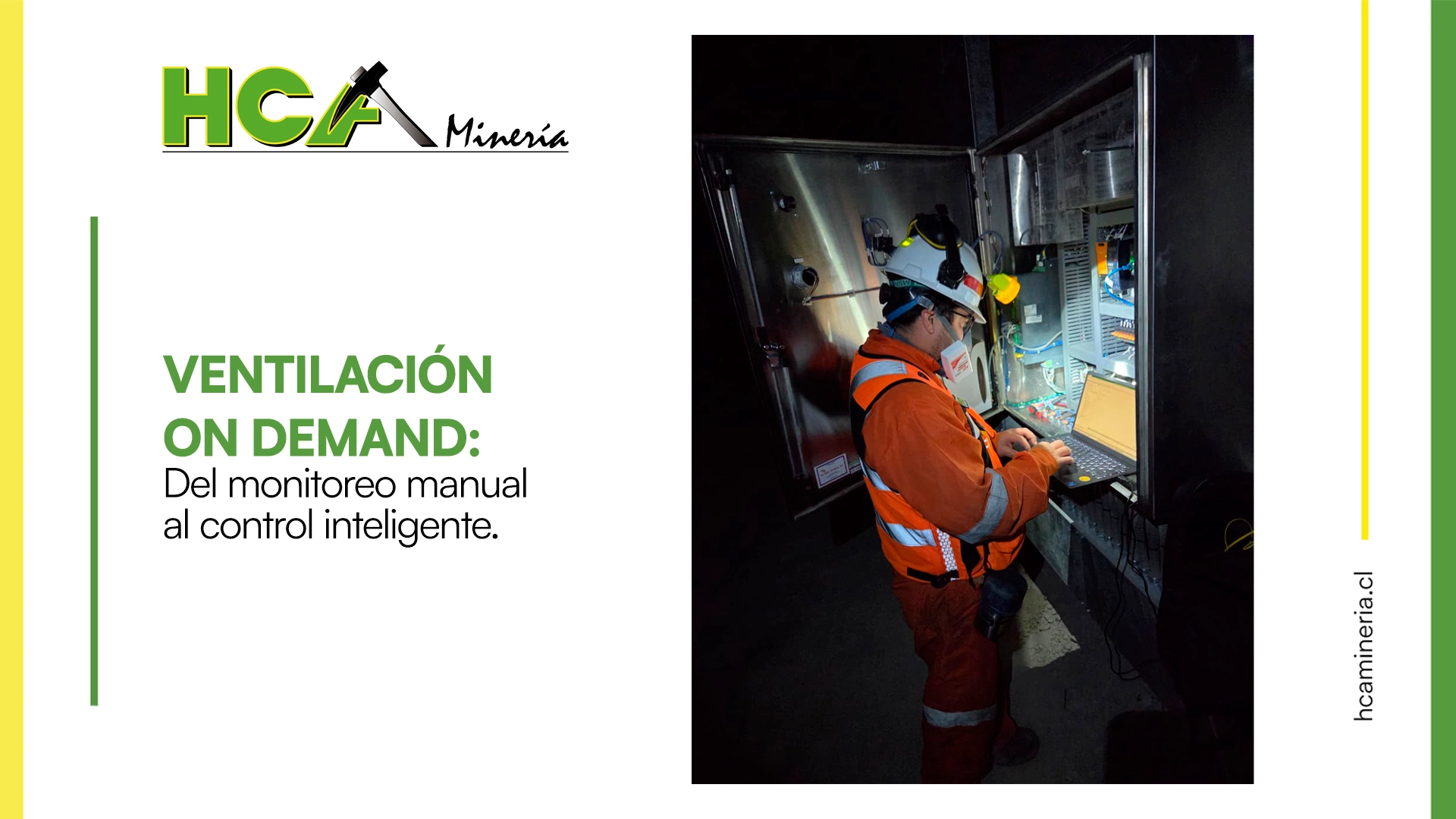 La Ventilación on Demand (VoD) es una solución operativa aplicada hoy en minas subterráneas de clase mundial para ajustar dinámicamente el flujo de aire según las condiciones reales.