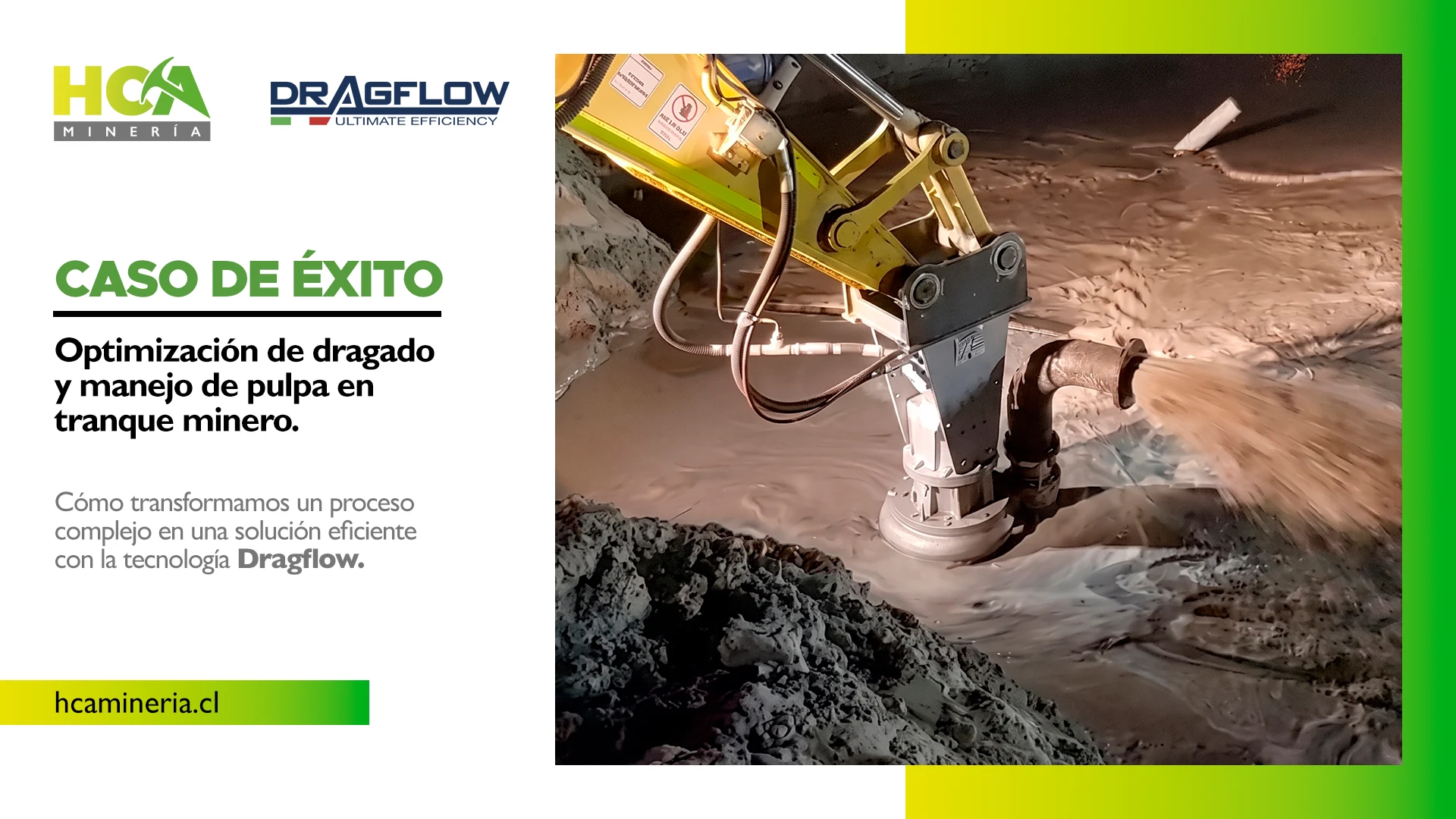 Caso de Éxito: Optimización de Dragado y Manejo de Pulpa en Tranque Minero.