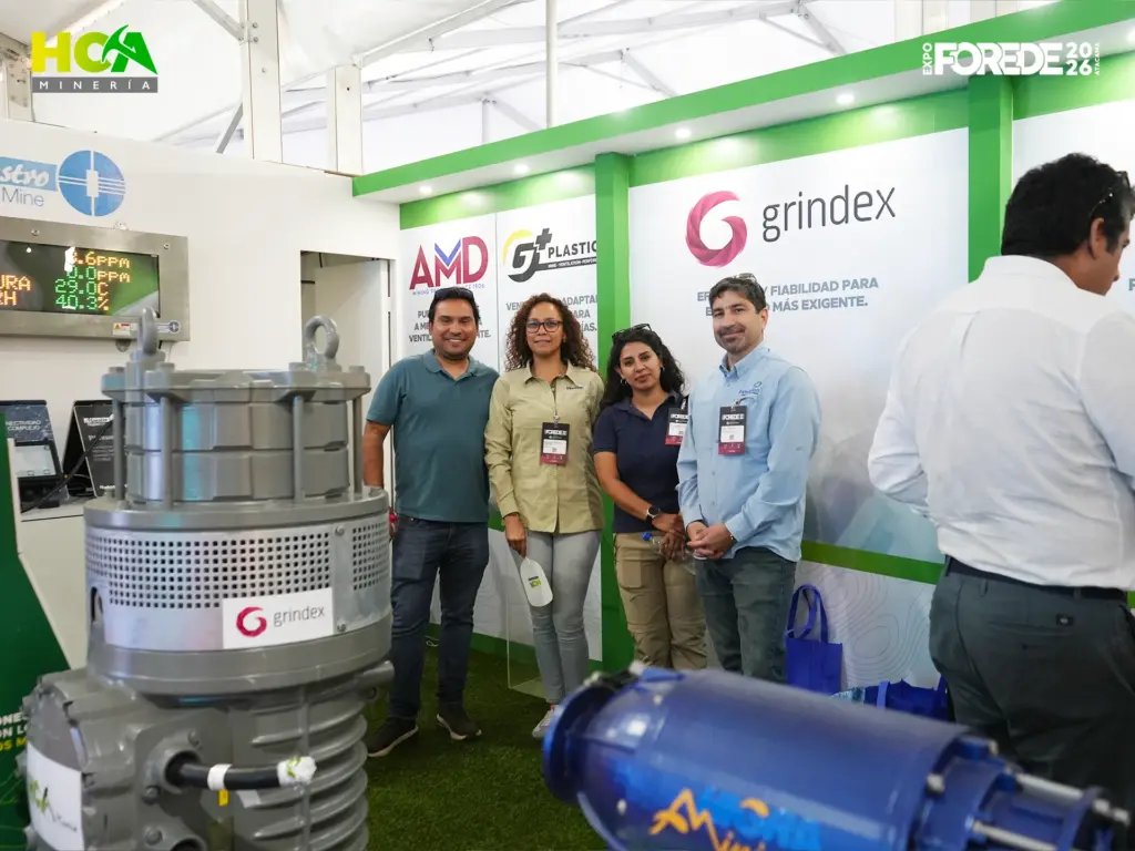 Stand HCA Minería en FOREDE 2026.