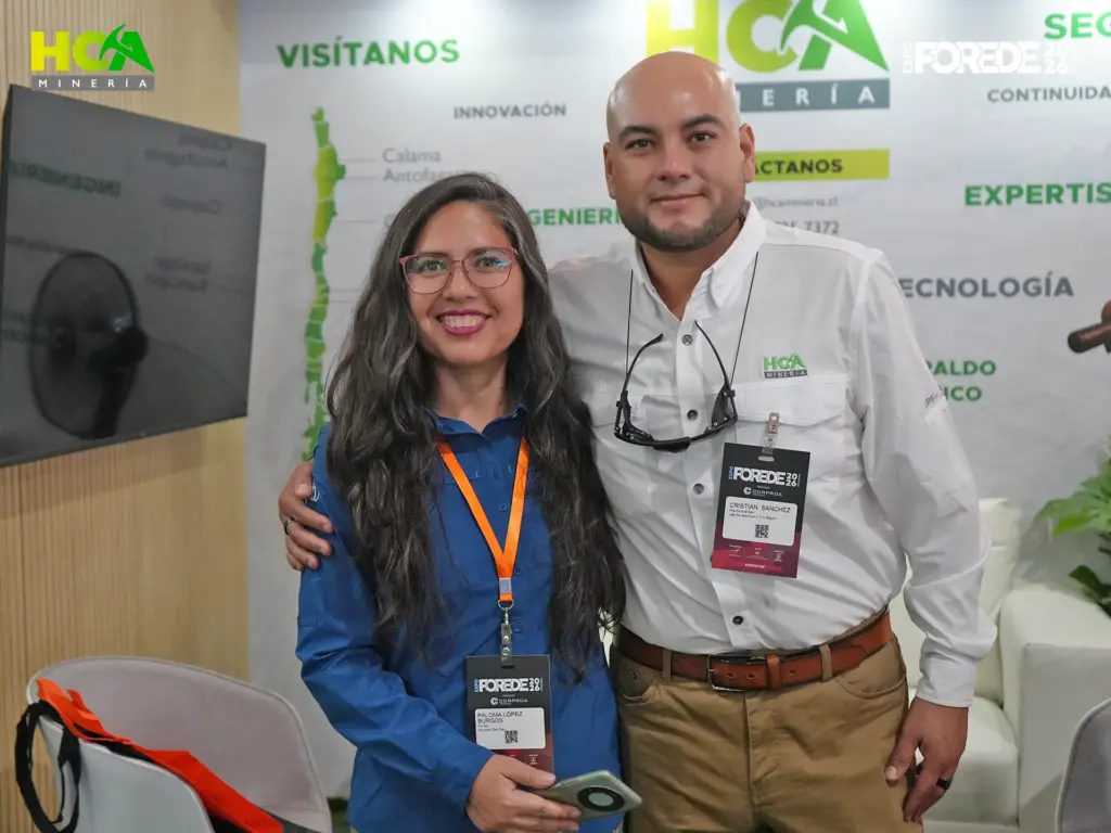 Equipo HCA Minería en FOREDE 2026.