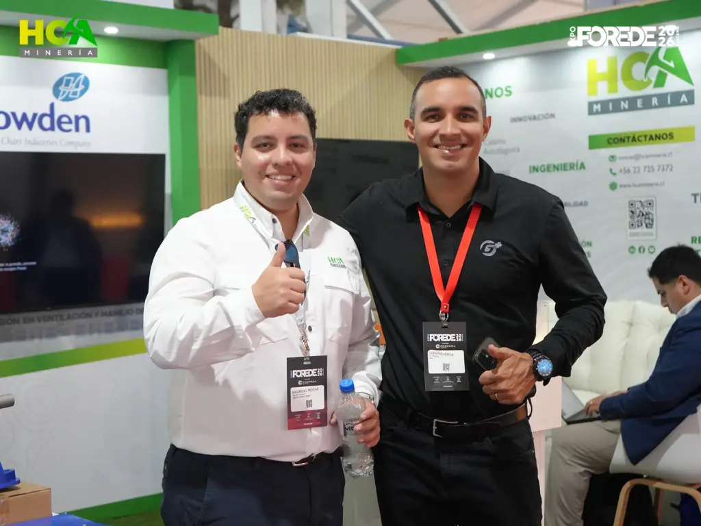 Equipo HCA Minería en FOREDE 2026.