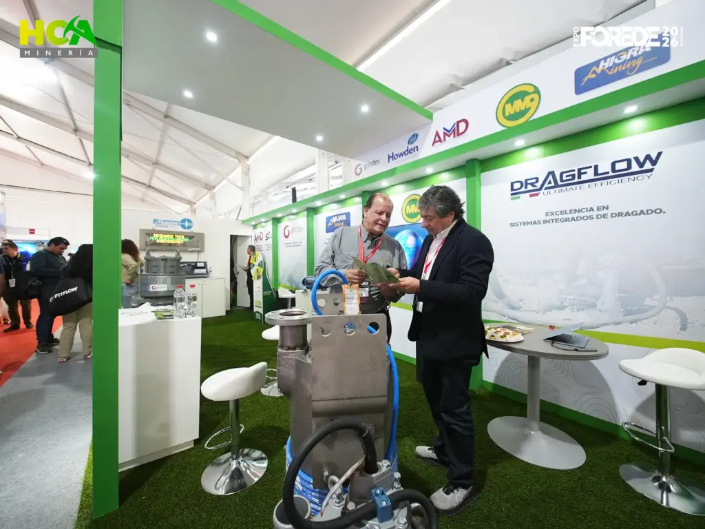 Stand HCA Minería en FOREDE 2026.