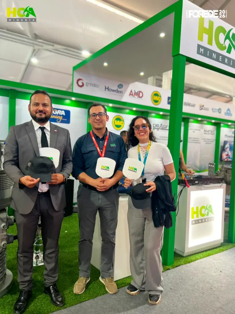 Stand HCA Minería en FOREDE 2026.